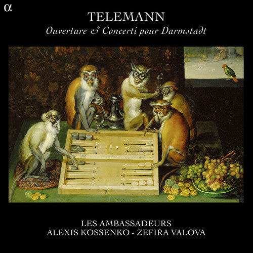 CD диск Telemann, G.P. / Kossenko / Valova / Les Ambassadeu: Ouverture & Concerti Pour Darmstadt
CD диск Telemann, G.P. / Kossenko / Valova / Les Ambassadeu: Ouverture & Concerti Pour Darmstadt