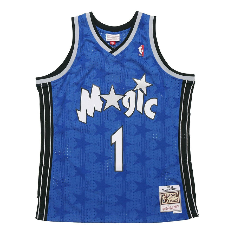 Джерси Mitchell & Ness x NBA Orlando Magic 2000-01 Swingman Jersey 'Tracy McGrady 1', синий
Джерси Mitchell & Ness x NBA Orlando Magic 2000-01 Swingman Jersey 'Tracy McGrady 1', синий