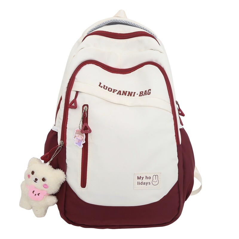 Женский рюкзак Barang Balang, Синий + румяный кулон в виде мишки
Женский рюкзак Barang Balang, Синий + румяный кулон в виде мишки