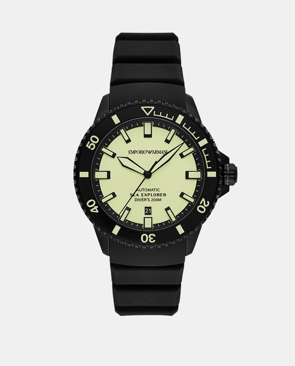 AR60085 Мужские часы из черной нержавеющей стали Emporio Armani, черный
AR60085 Мужские часы из черной нержавеющей стали Emporio Armani, черный