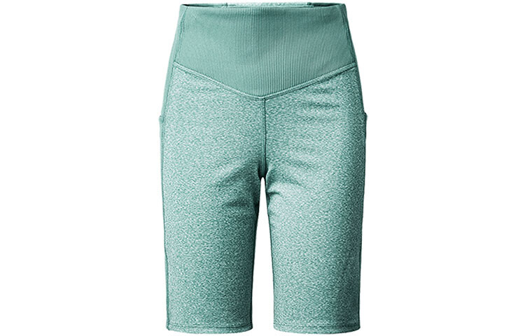 Спортивные шорты женские зеленые The North Face 
Спортивные шорты женские зеленые The North Face