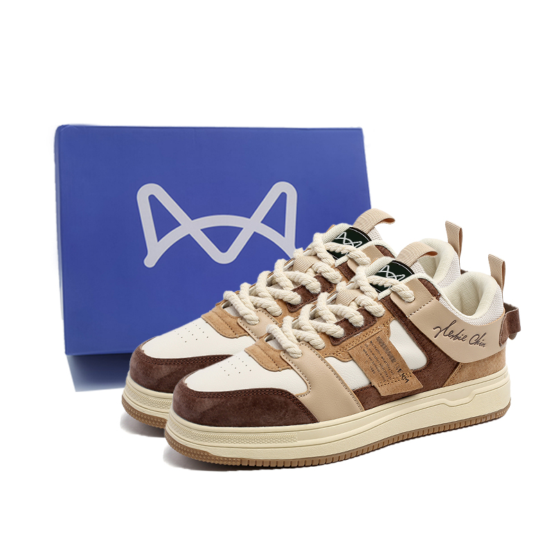 Нескользящие износостойкие низкие мужские кроссовки MIIOW, Mocha Box
Нескользящие износостойкие низкие мужские кроссовки MIIOW, Mocha Box