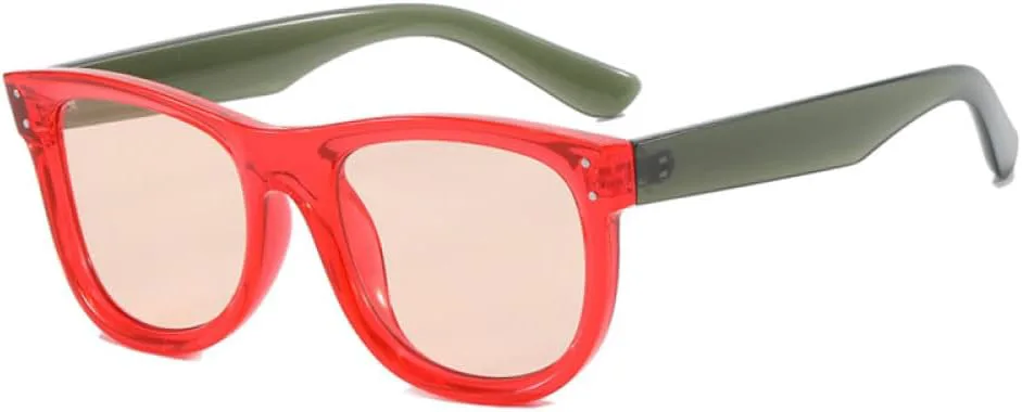 2026 - Ретро квадратные солнцезащитные очки с заклепками для мужчин, защита от УФ-излучения UV400, модные двухцветные солнцезащитные очки для женщин MTZJH, One Color
2026 - Ретро квадратные солнцезащитные очки с заклепками для мужчин, защита от УФ-излучения UV400, модные двухцветные солнцезащитные очки для женщин MTZJH, One Color