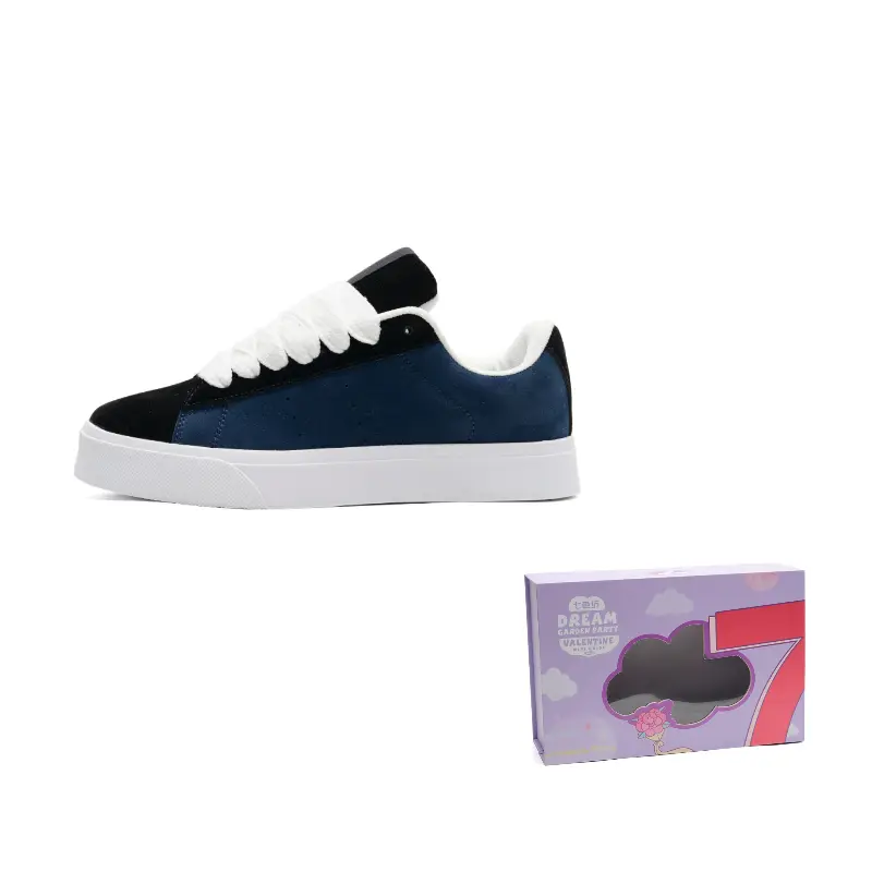 7 SEVFUN Низкие скейтбордские кроссовки унисекс в коробке - темно-синий, цвет Navy Blue
7 SEVFUN Низкие скейтбордские кроссовки унисекс в коробке - темно-синий, цвет Navy Blue