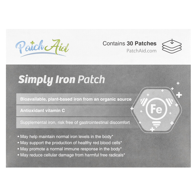 PatchAid, Simply Iron Patch, 30 штук
PatchAid, Simply Iron Patch, 30 штук