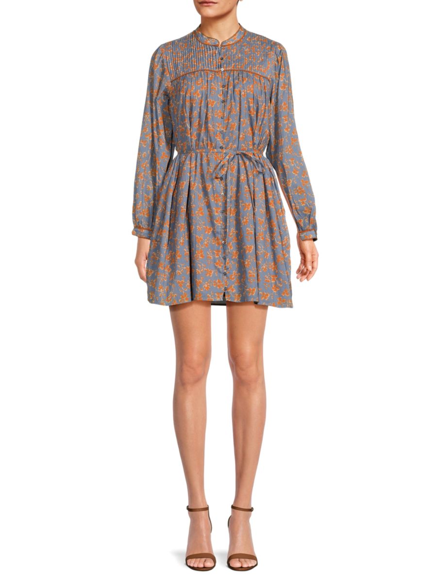 Мини-платье Challensia Pin Tuck с расклешенным лифом Joie, цвет Faded Denim
Мини-платье Challensia Pin Tuck с расклешенным лифом Joie, цвет Faded Denim