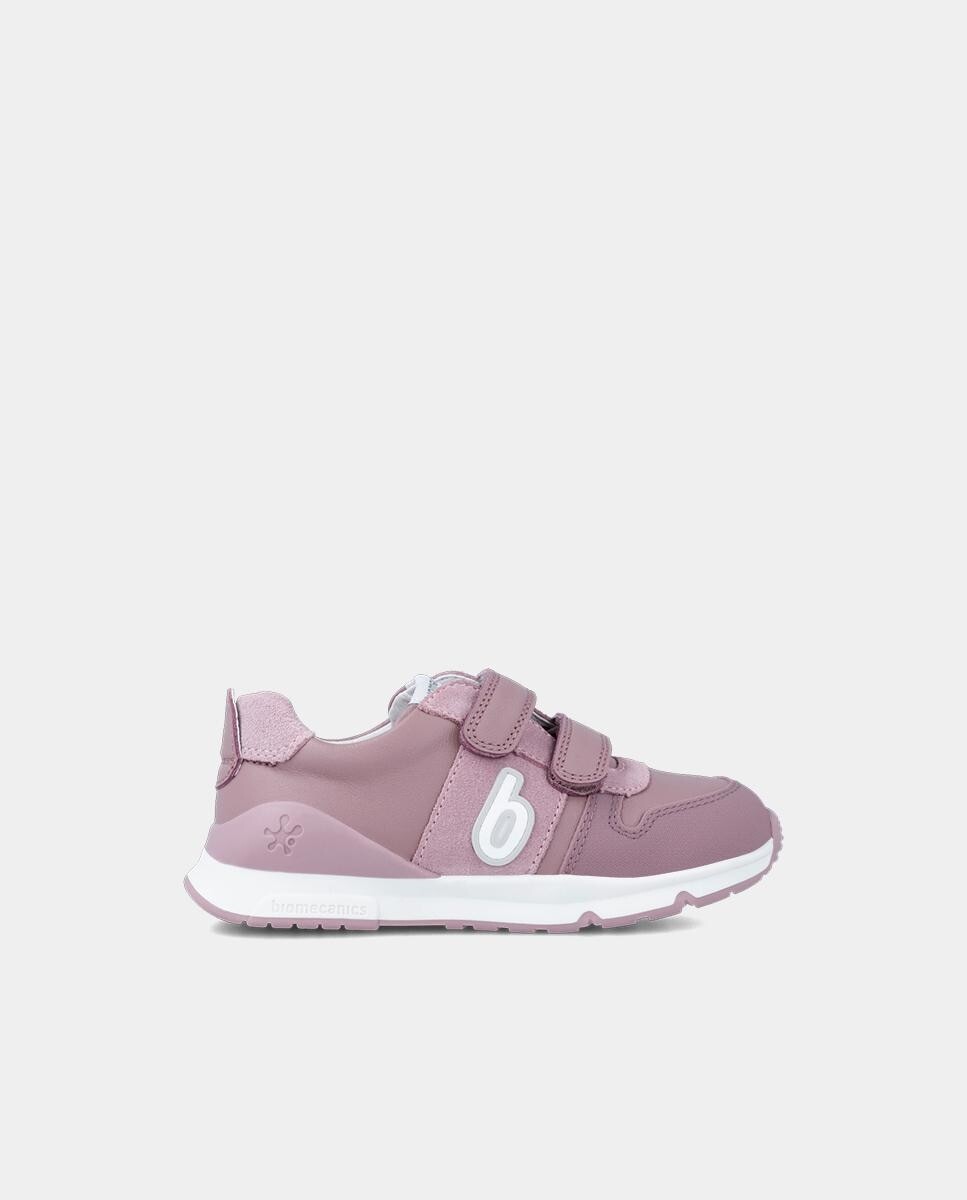 Детская кожаная спортивная обувь с двойной застежкой-липучкой Biomecanics, сиреневый
Детская кожаная спортивная обувь с двойной застежкой-липучкой Biomecanics, сиреневый
