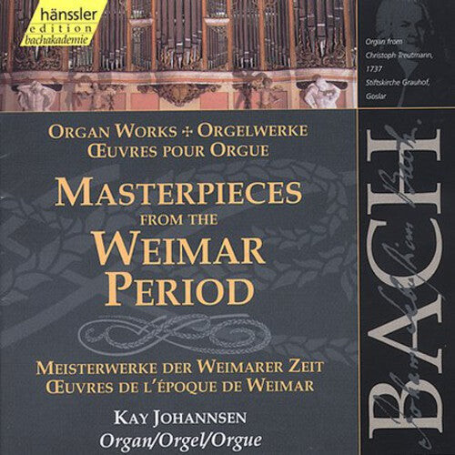 CD диск Bach / Johannsen: Organ Masterpieces
CD диск Bach / Johannsen: Organ Masterpieces