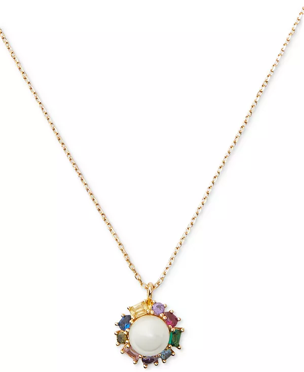 Ожерелье с подвеской Candy Shop из искусственного жемчуга, 17 дюймов + удлинитель 3 дюйма Kate Spade New York, multi
Ожерелье с подвеской Candy Shop из искусственного жемчуга, 17 дюймов + удлинитель 3 дюйма Kate Spade New York, multi