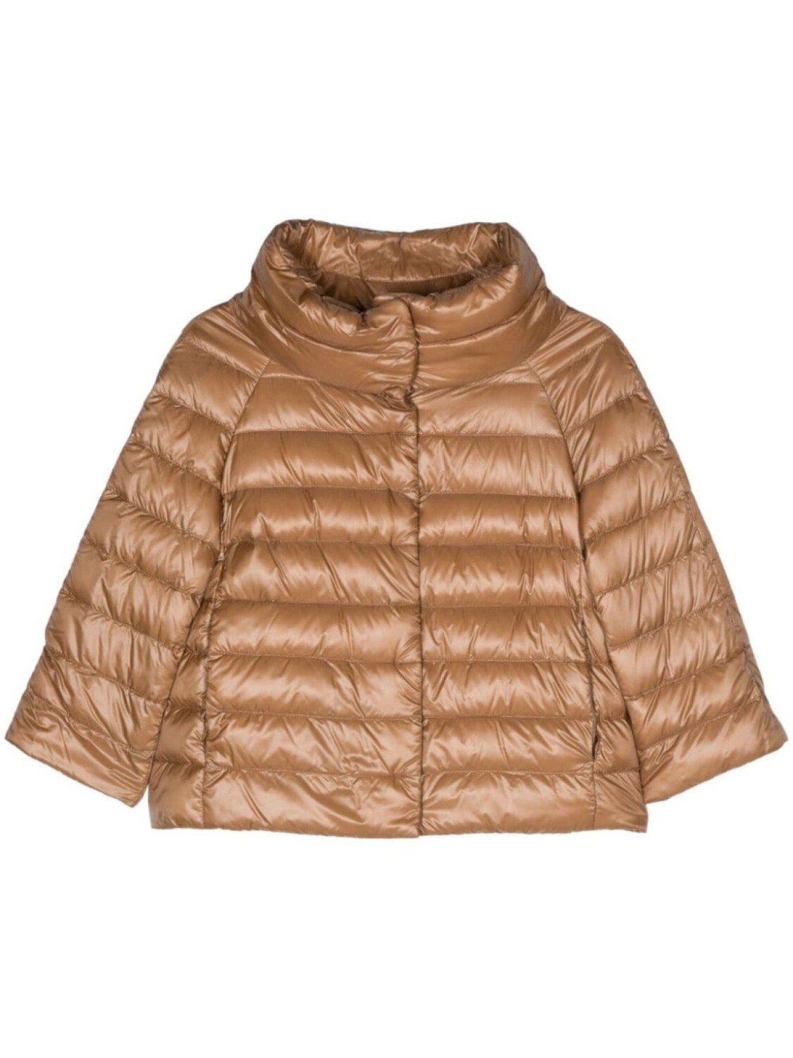 Herno пуховик с воротником-воронкой, золотистый
Herno пуховик с воротником-воронкой, золотистый