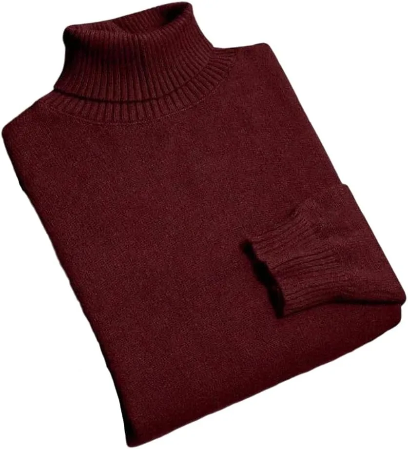 Мужской вязаный свитер с воротником-стойкой Slim Fit
Мужской вязаный свитер с воротником-стойкой Slim Fit