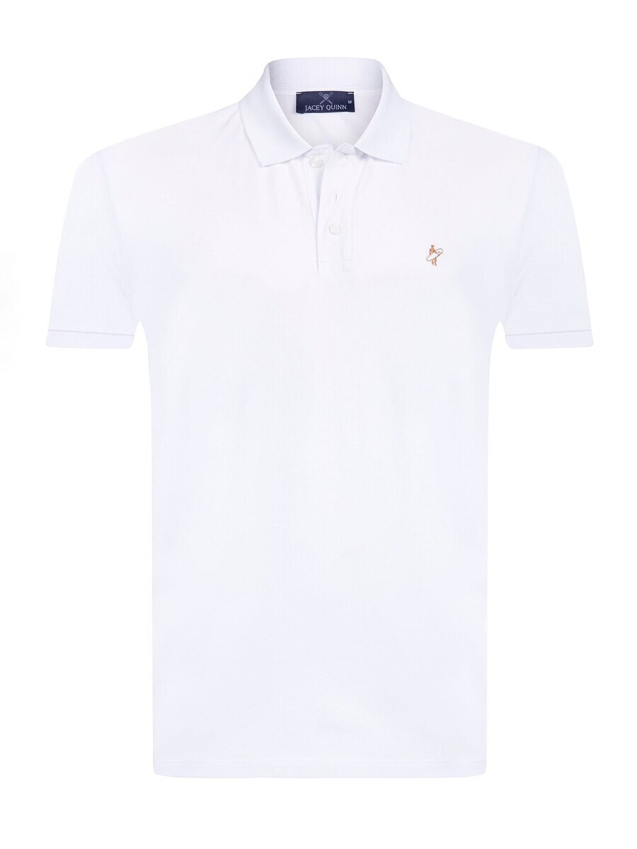 Рубашка поло Jacey Quinn Shirt, белый 
Рубашка поло Jacey Quinn Shirt, белый