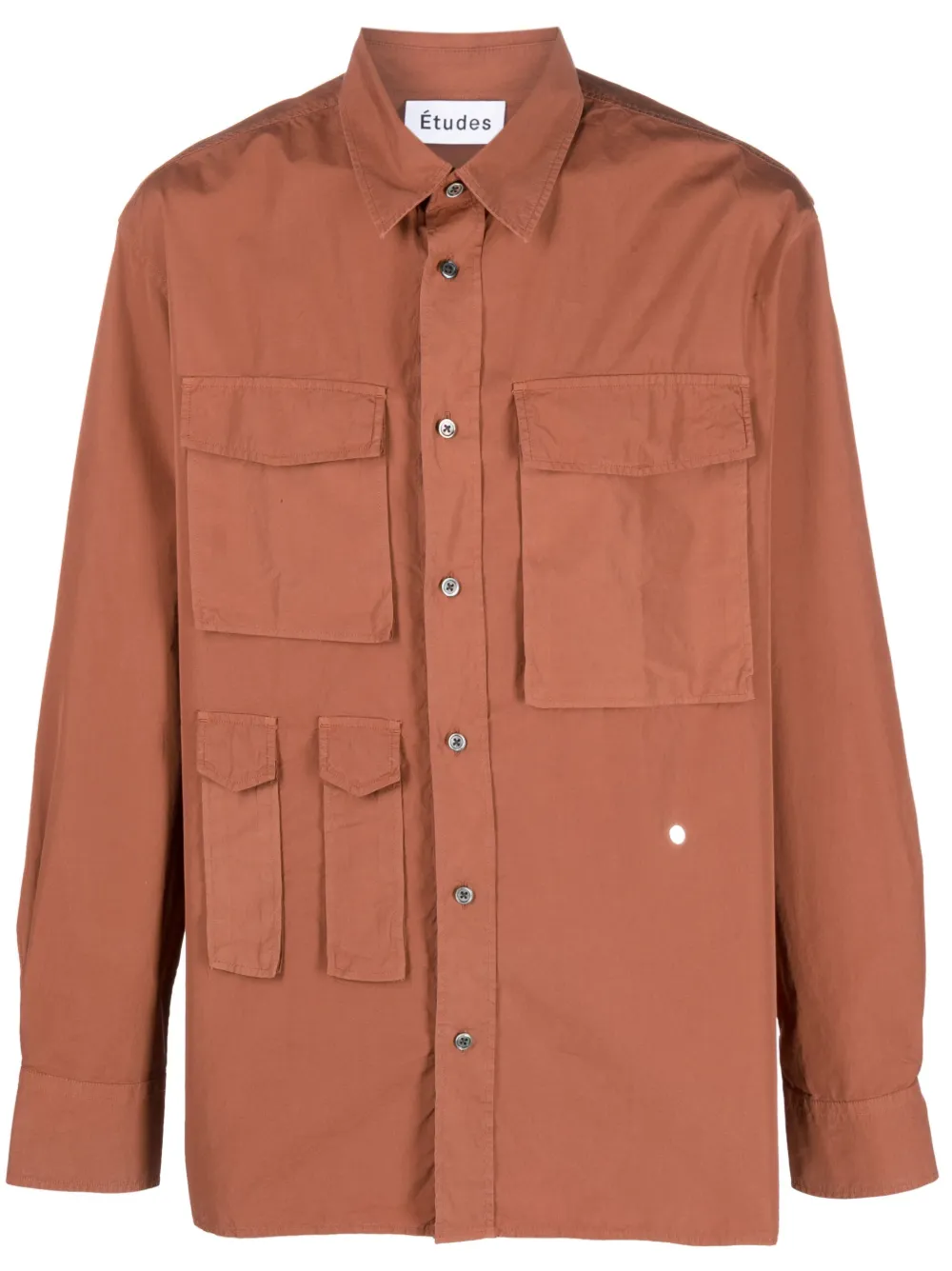 Рубашка на пуговицах Études Studio, коричневый
Рубашка на пуговицах Études Studio, коричневый