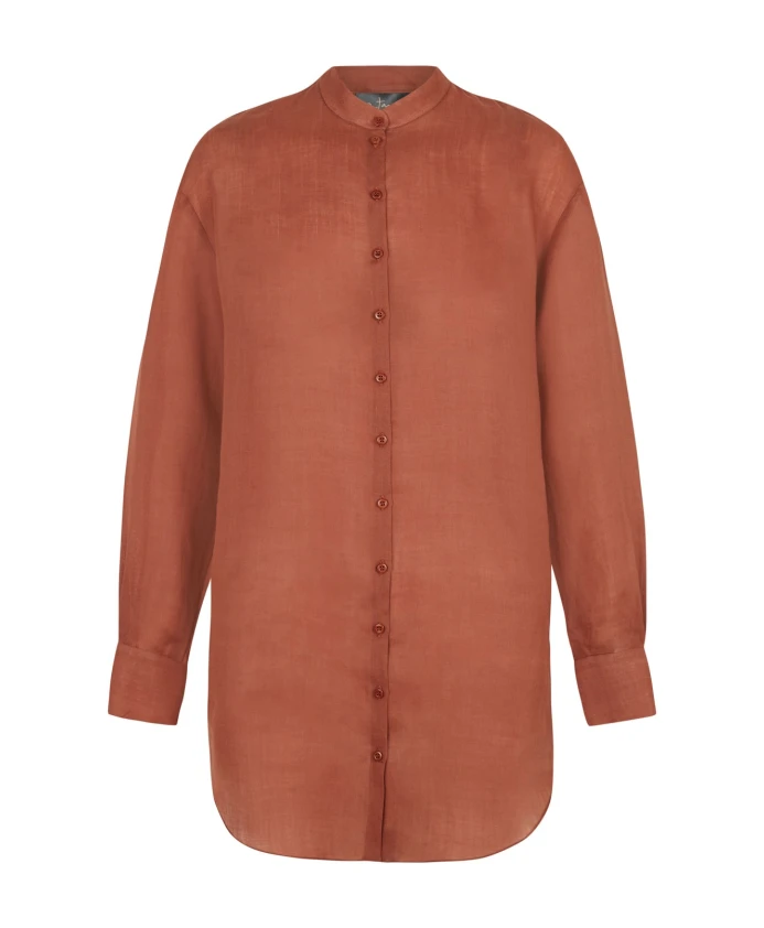 Рубашка оверсайз из рами Cortana, красный
Рубашка оверсайз из рами Cortana, красный