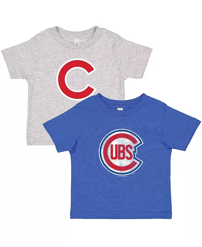 Детский набор из 2 футболок Chicago Cubs Cooperstown Collection, цвета: королевский синий/серый хизер Soft As A Grape
Детский набор из 2 футболок Chicago Cubs Cooperstown Collection, цвета: королевский синий/серый хизер Soft As A Grape