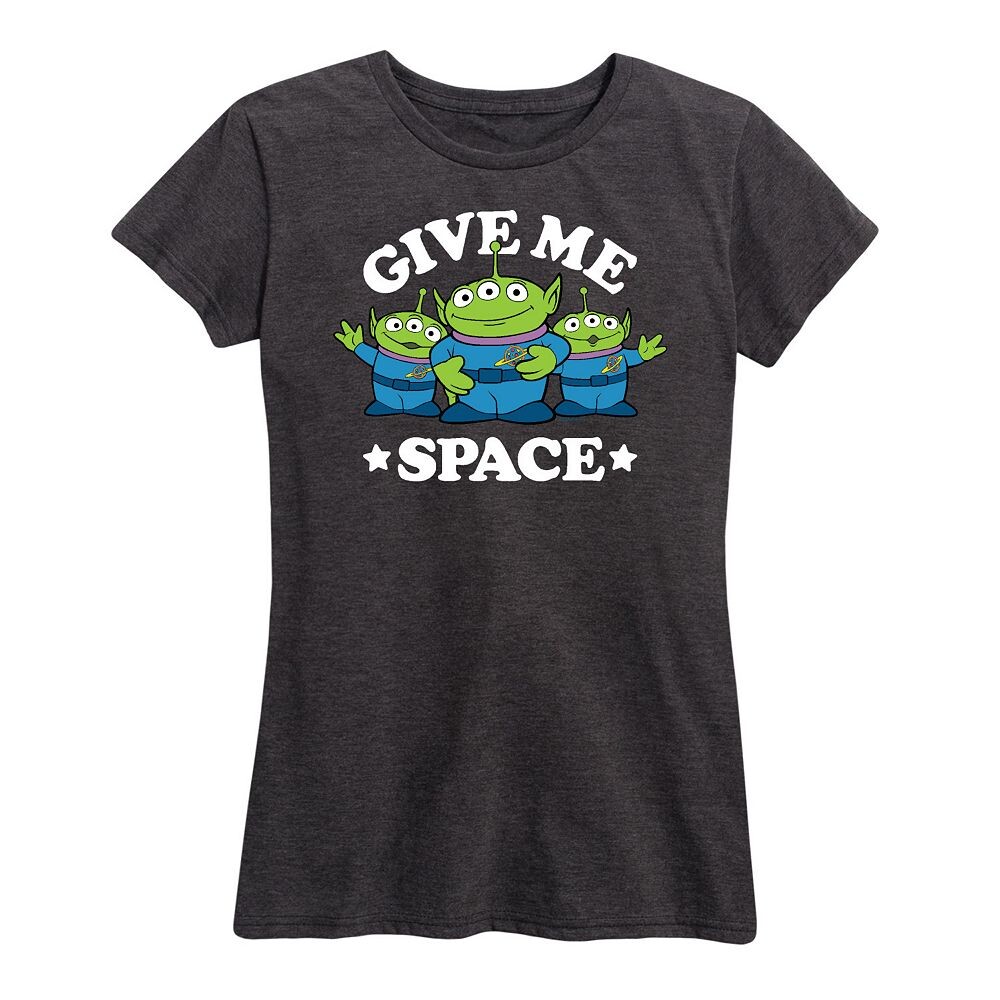 Женская футболка с рисунком «Give Me Space» Disney/Pixar «История игрушек», цвет Heather Charcoal
Женская футболка с рисунком «Give Me Space» Disney/Pixar «История игрушек», цвет Heather Charcoal