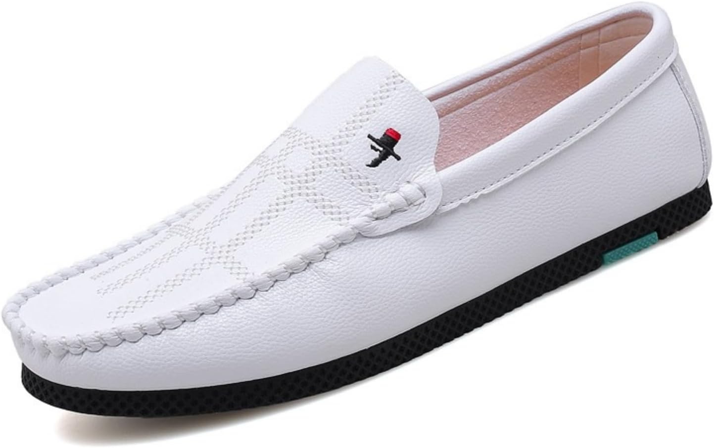 Мужские стильные лоферы-слипоны, имитация кожи, лоферы с декоративными металлическими элементами, удобная повседневная обувь для ежедневного ношения и офиса Khwfjas, белый
Мужские стильные лоферы-слипоны, имитация кожи, лоферы с декоративными металлическими элементами, удобная повседневная обувь для ежедневного ношения и офиса Khwfjas, белый