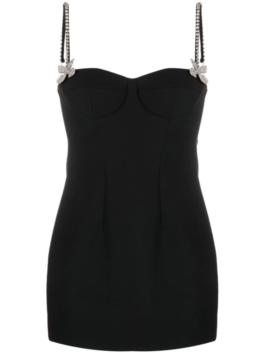 AREA платье мини с кристаллами, черный
AREA платье мини с кристаллами, черный