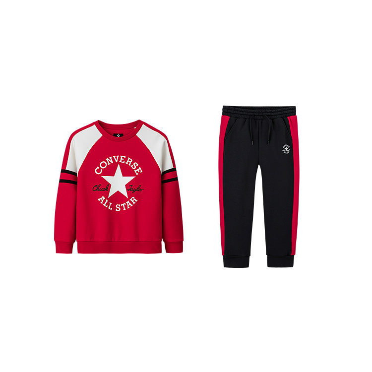 Повседневный спортивный костюм для детей 3-7 лет Converse, красный
Повседневный спортивный костюм для детей 3-7 лет Converse, красный