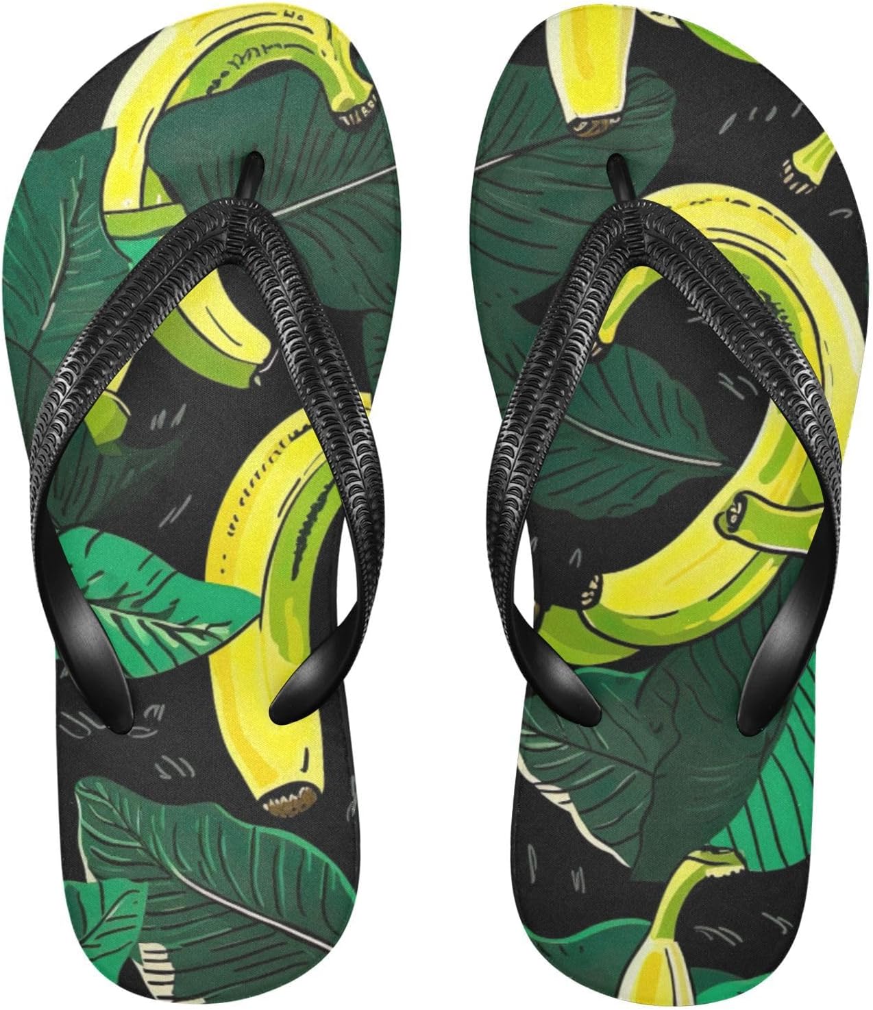 Женские и мужские летние пляжные шлепанцы Green Leaves Banana Flip Flop, повседневные сандалии для душа Kfbe
Женские и мужские летние пляжные шлепанцы Green Leaves Banana Flip Flop, повседневные сандалии для душа Kfbe