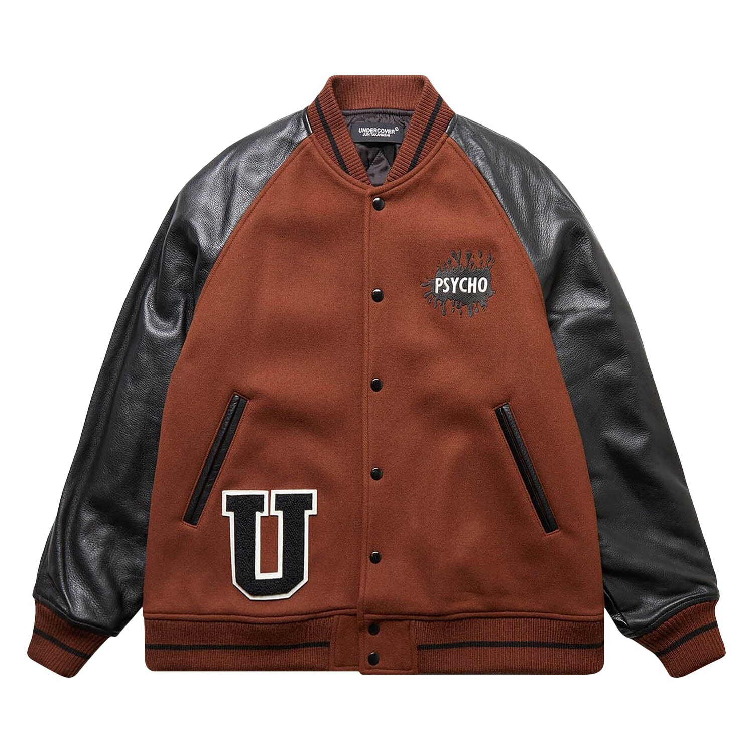 Университетская куртка Undercover Psycho, коричневая, Коричневый, Университетская куртка Undercover Psycho, коричневая 
Университетская куртка Undercover Psycho, коричневая, Коричневый, Университетская куртка Undercover Psycho, коричневая