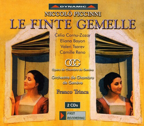 CD диск Piccinni / Bayon / Zozor / Tsarev / Reno / Trinca: Le Finte Gemelle (Fake Twins)
CD диск Piccinni / Bayon / Zozor / Tsarev / Reno / Trinca: Le Finte Gemelle (Fake Twins)