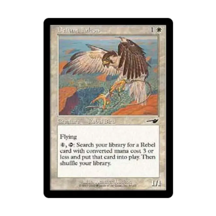 CCG Непокорный сокол (К), MTG - Nemesis
CCG Непокорный сокол (К), MTG - Nemesis