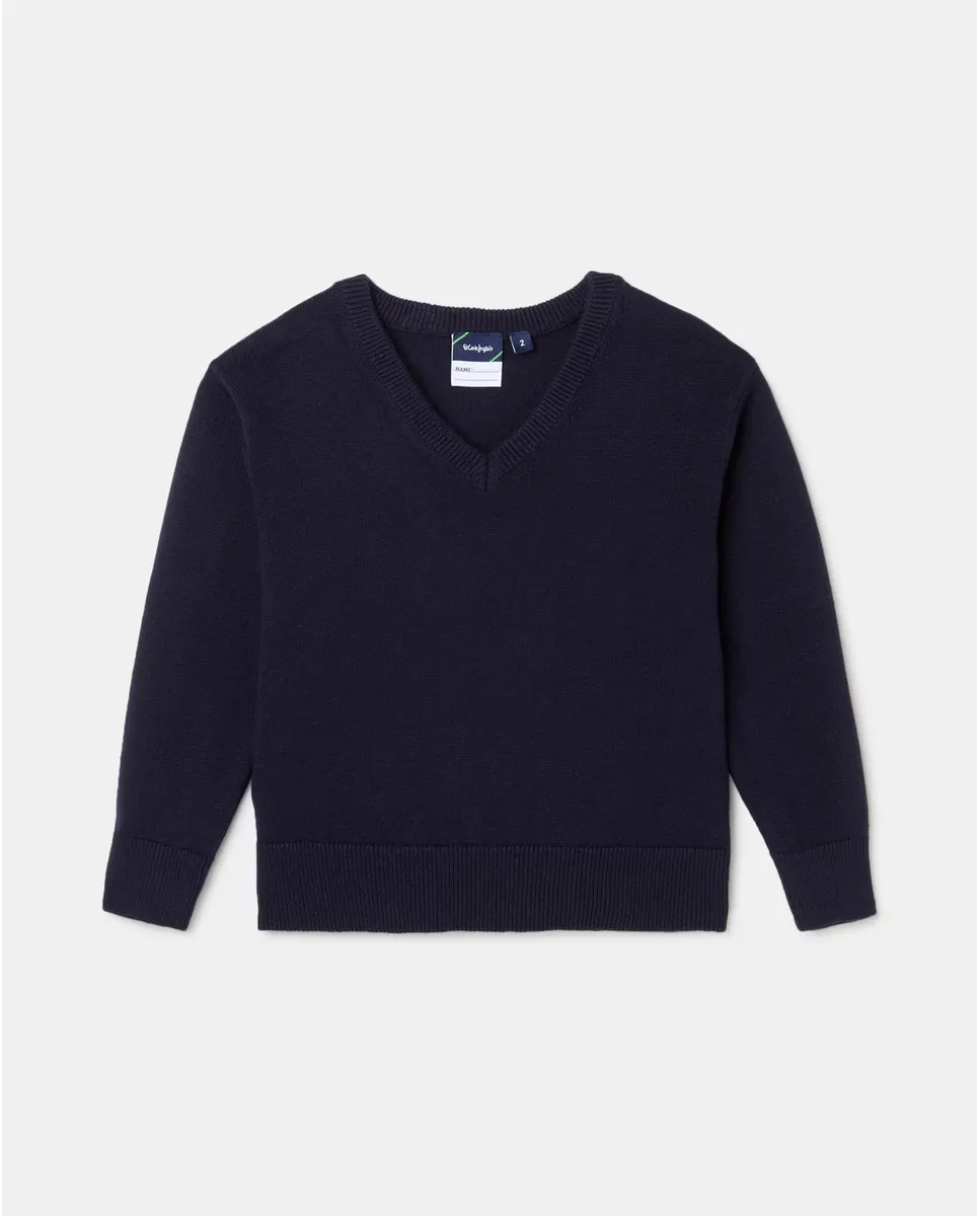 Форменный хлопковый свитер Kids El Corte Inglés, тёмно-синий
Форменный хлопковый свитер Kids El Corte Inglés, тёмно-синий
