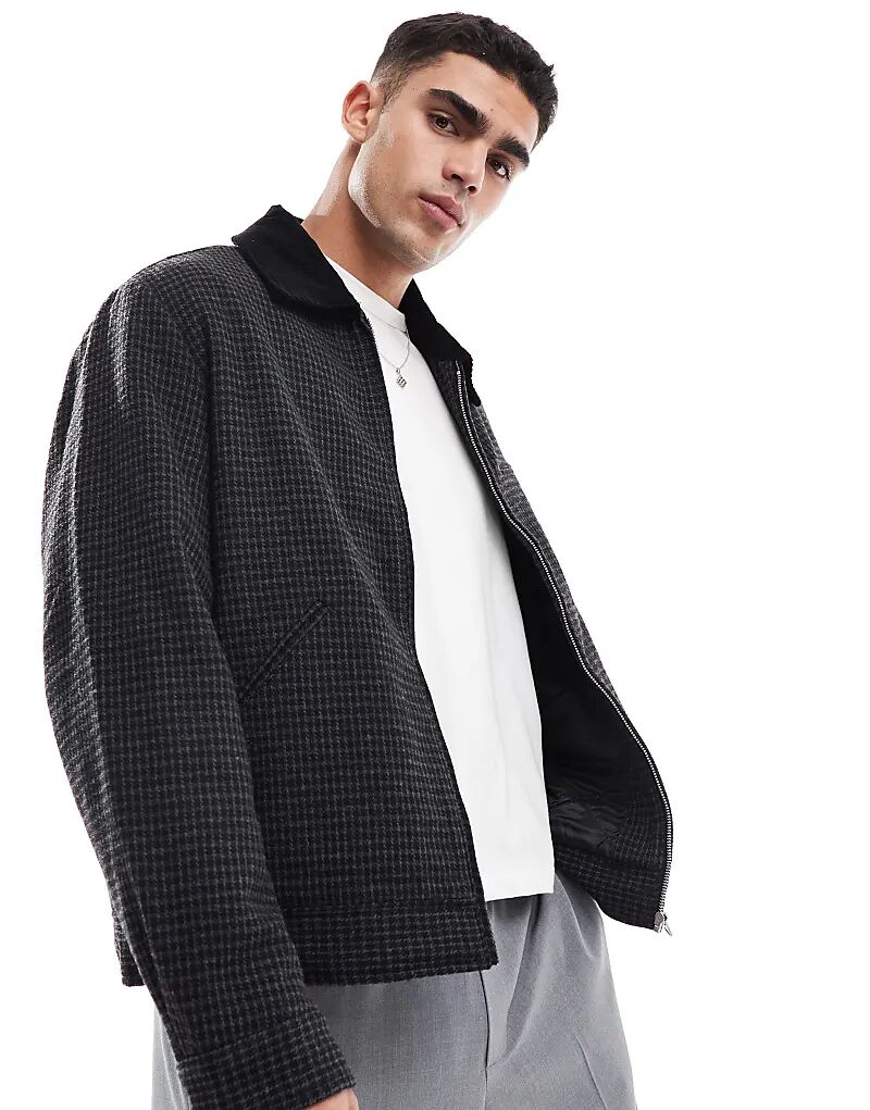 Шерстяная рабочая куртка в черную клетку Jack & Jones, Черный, Шерстяная рабочая куртка в черную клетку Jack & Jones
Шерстяная рабочая куртка в черную клетку Jack & Jones, Черный, Шерстяная рабочая куртка в черную клетку Jack & Jones