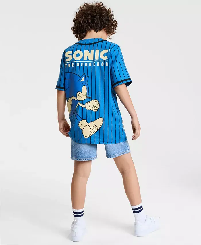 Футболка бейсбольная Let's Roll для мальчиков Little & Big Boys Sonic, синий
Футболка бейсбольная Let's Roll для мальчиков Little & Big Boys Sonic, синий