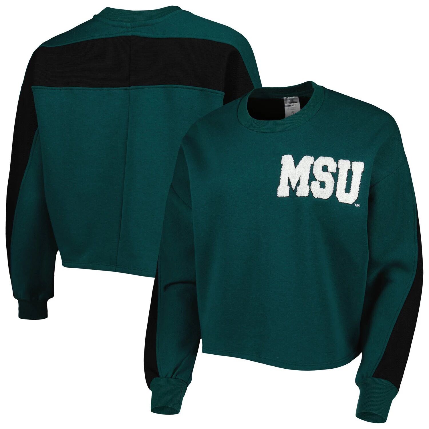 Женский зеленый пуловер Gameday Couture Michigan State Spartans Back To Reality с цветными блоками
Женский зеленый пуловер Gameday Couture Michigan State Spartans Back To Reality с цветными блоками