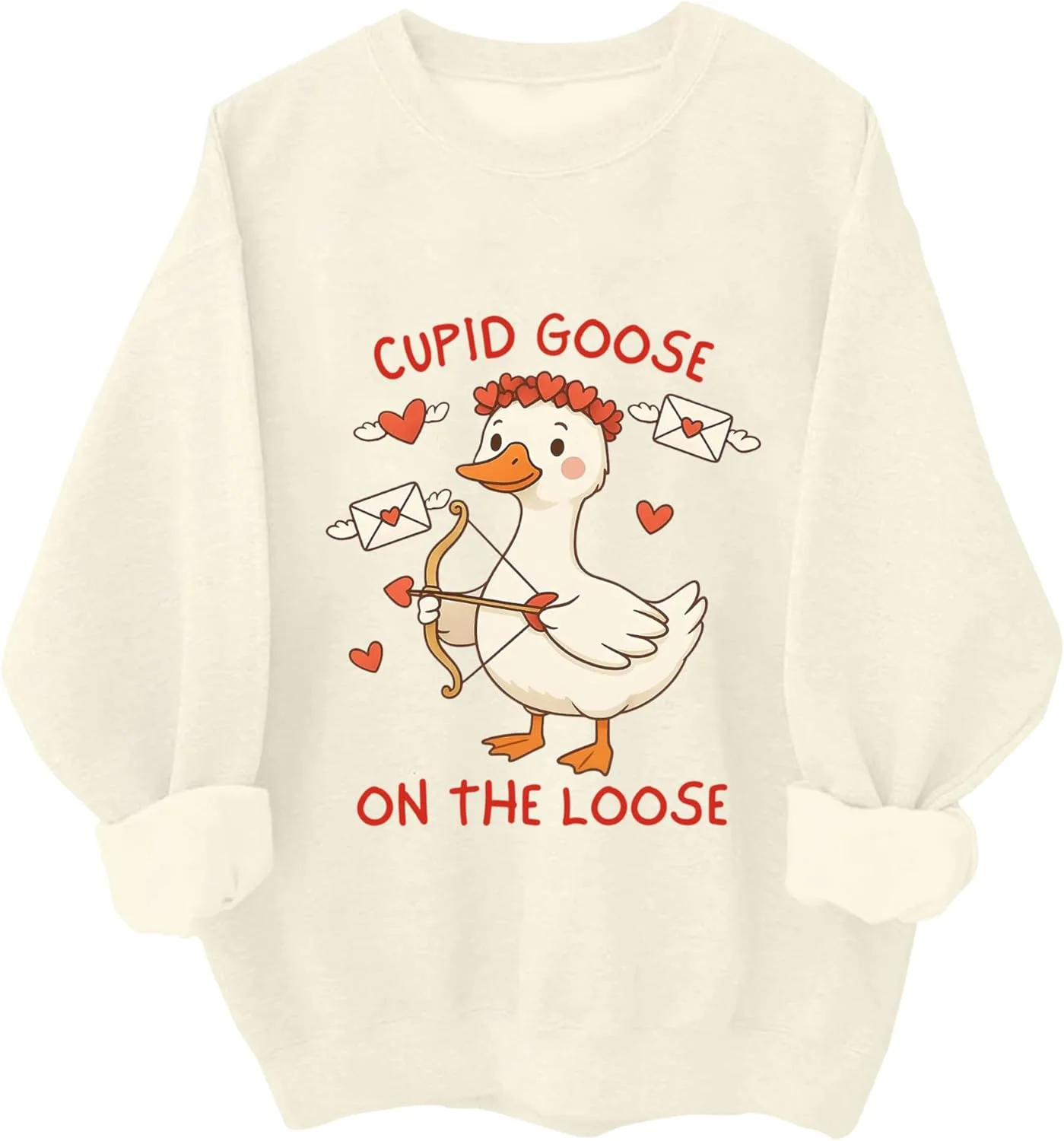Толстовка Cupid Goose On The Loose с капюшоном и длинным рукавом Kzggs
Толстовка Cupid Goose On The Loose с капюшоном и длинным рукавом Kzggs