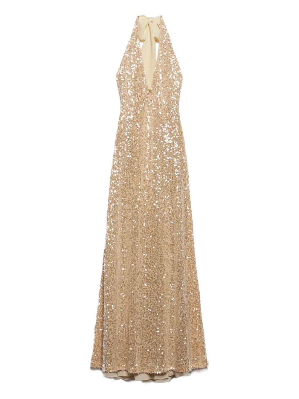 Платье с бретелькой через шею и пайетками Aniye By, золотой
Платье с бретелькой через шею и пайетками Aniye By, золотой