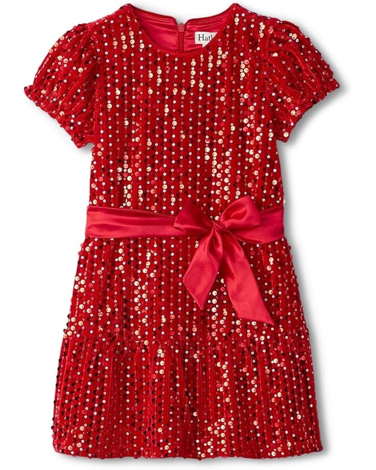 Платье Hatley Kids Red Sequins Velvet Dress, красный
Платье Hatley Kids Red Sequins Velvet Dress, красный