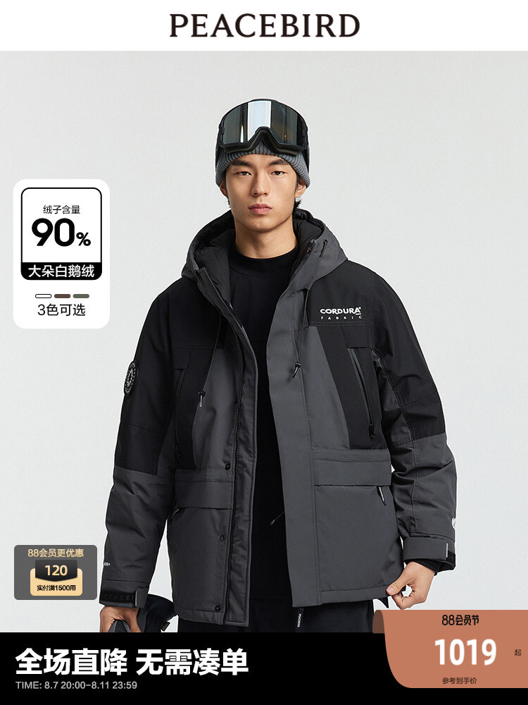 Куртка мужская Peacebird на молнии, коричневый
Куртка мужская Peacebird на молнии, коричневый