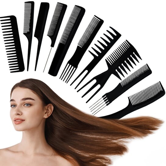 Расческа для волос Парикмахерские расчески 10 шт. Soulima
Расческа для волос Парикмахерские расчески 10 шт. Soulima