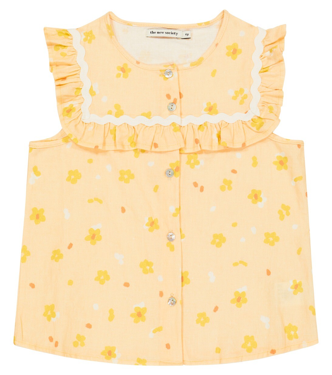 Топ Limoncello из льна и хлопка The New Society, желтый
Топ Limoncello из льна и хлопка The New Society, желтый