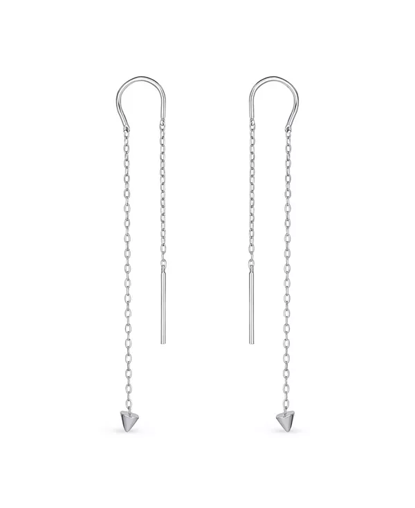 Минималистичные геометрические серьги-подвески с наконечником в виде стрелы, позолоченное стерлинговое серебро Bling Jewelry, grey
Минималистичные геометрические серьги-подвески с наконечником в виде стрелы, позолоченное стерлинговое серебро Bling Jewelry, grey