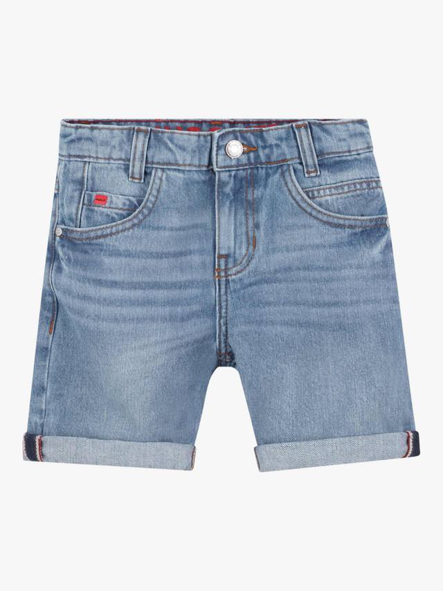 Детские бермуды из денима HUGO BOSS, Bleach Blue
Детские бермуды из денима HUGO BOSS, Bleach Blue