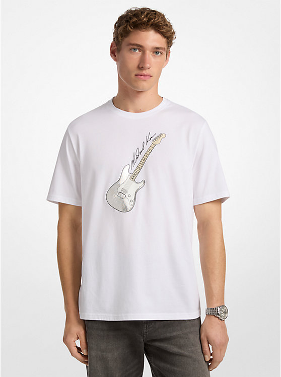 Футболка с графическим принтом из хлопка Michael Kors, белый
Футболка с графическим принтом из хлопка Michael Kors, белый