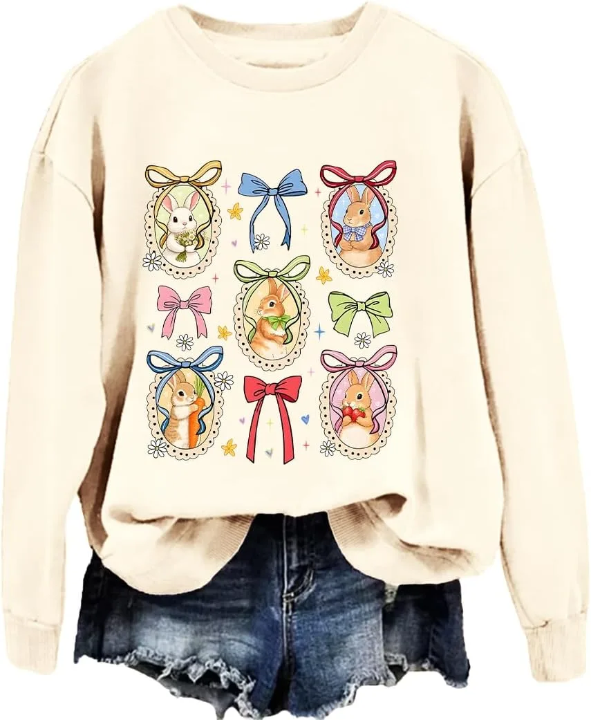 Свитшот с кроликом на Пасху
Свитшот с кроликом на Пасху