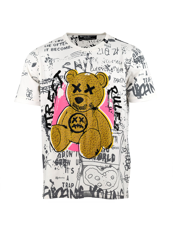 Футболка Bear Cross Off-white Roberto Geissini, Белый, Футболка Bear Cross Off-white Roberto Geissini
Футболка Bear Cross Off-white Roberto Geissini, Белый, Футболка Bear Cross Off-white Roberto Geissini