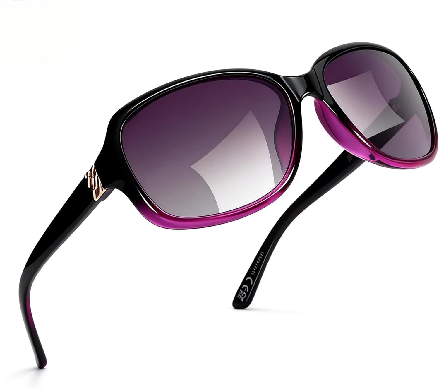 Поляризованные солнцезащитные очки SIPHEW для женщин | Винтажные квадратные солнцезащитные очки с защитой от УФ-излучения UV400 | Женские солнцезащитные очки с обтекаемой формой, A27 Purple Polarized Sunglasse
Поляризованные солнцезащитные очки SIPHEW для женщин | Винтажные квадратные солнцезащитные очки с защитой от УФ-излучения UV400 | Женские солнцезащитные очки с обтекаемой формой, A27 Purple Polarized Sunglasse