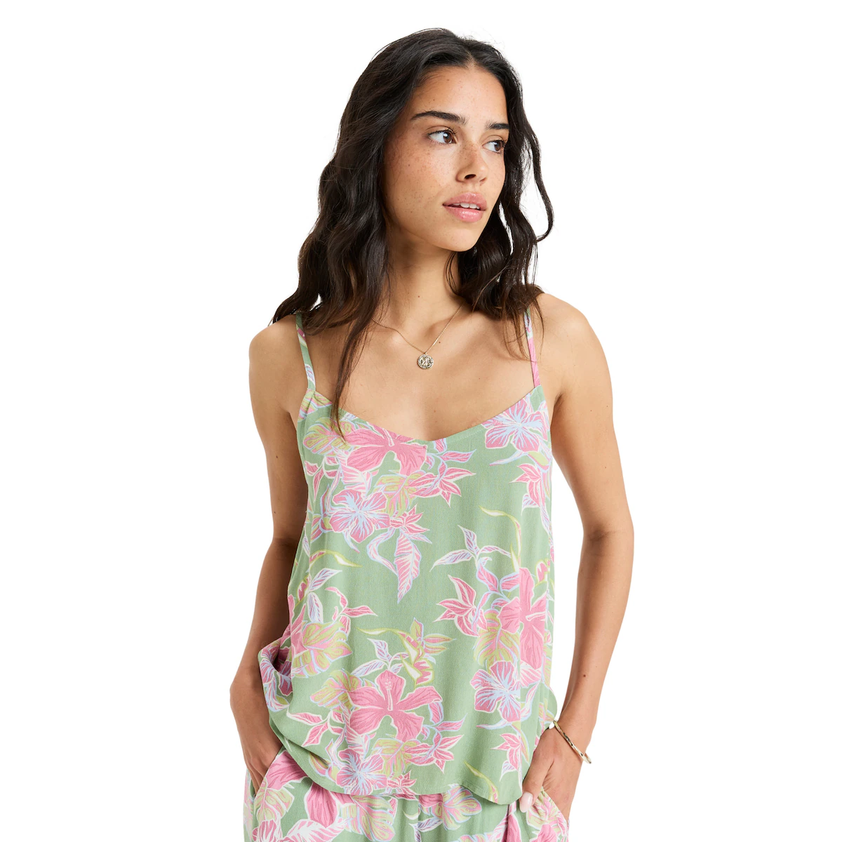 Женский топ Roxy Hibiscus Island, зеленый
Женский топ Roxy Hibiscus Island, зеленый