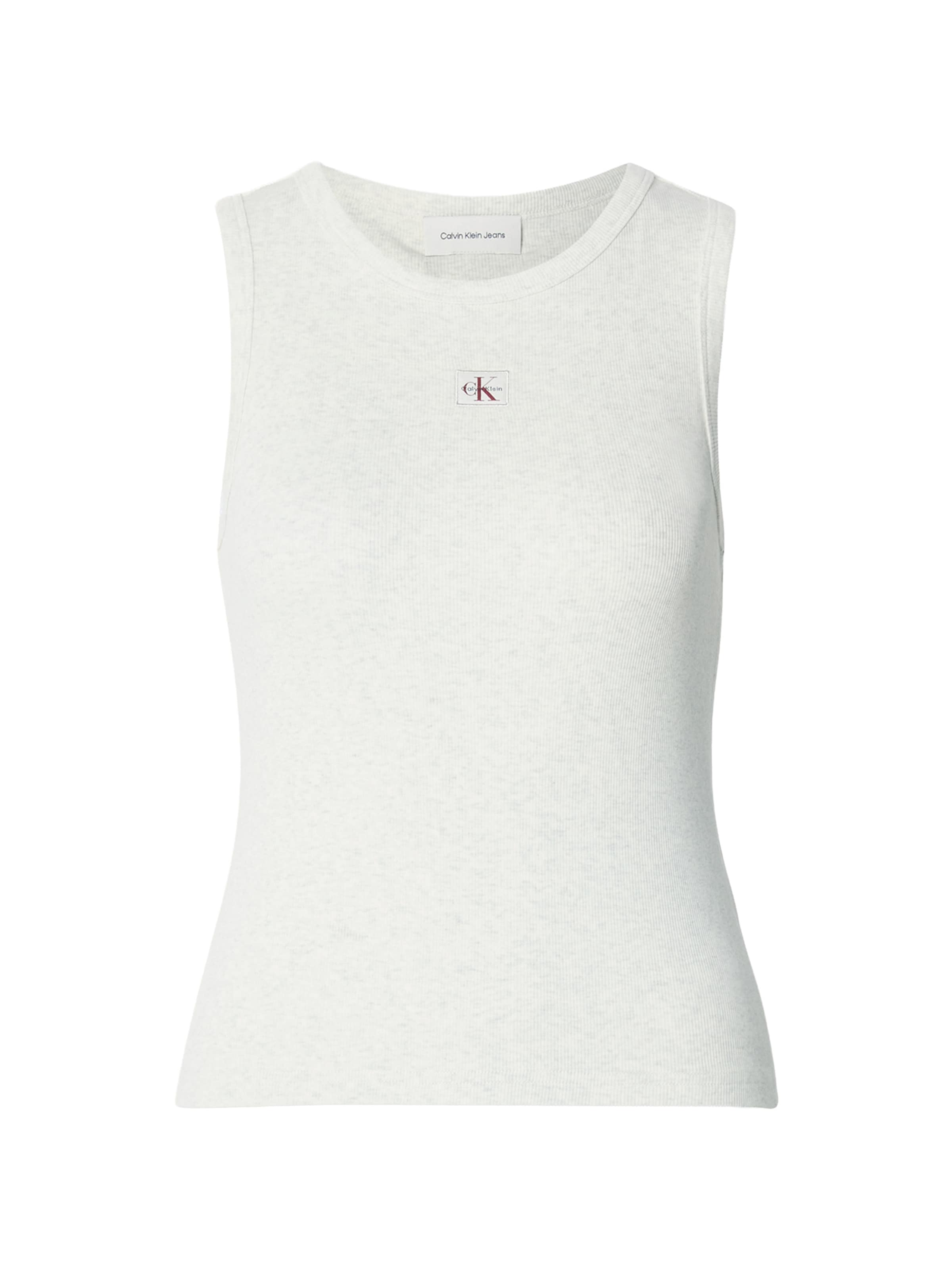 Calvin Klein Jeans Топ в светло-сером цвете
Calvin Klein Jeans Топ в светло-сером цвете