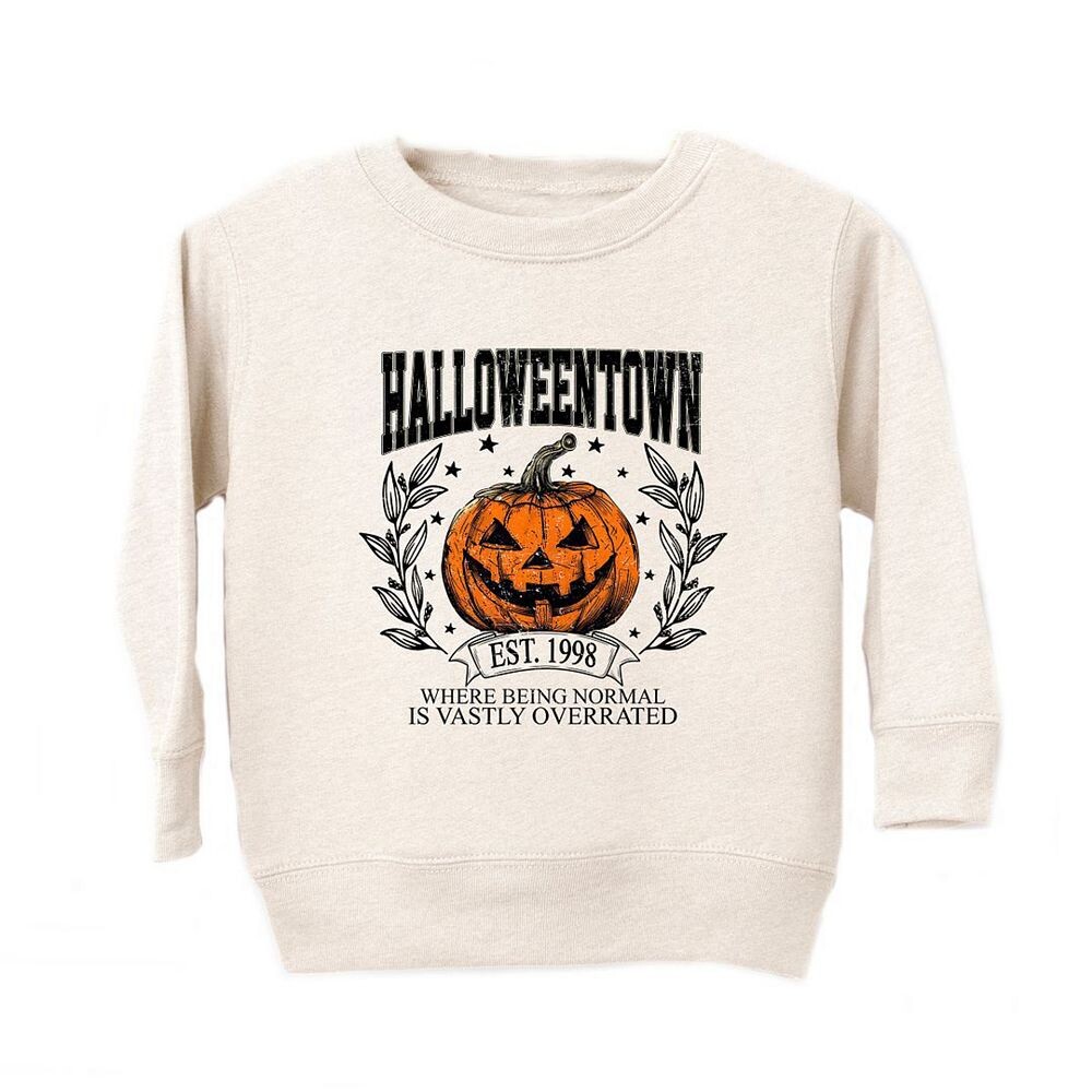 Хэллоуинтаун Эст. Толстовка с рисунком для малышей 1998 года The Juniper Shop, цвет Natural
Хэллоуинтаун Эст. Толстовка с рисунком для малышей 1998 года The Juniper Shop, цвет Natural