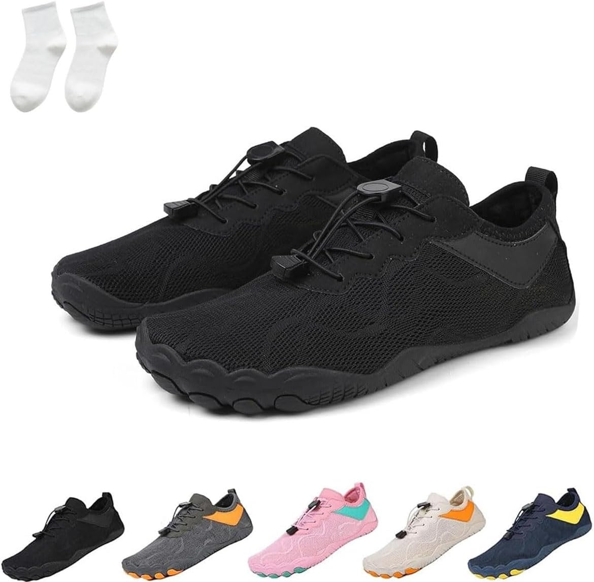 Женские и мужские босоножки, обувь с широкой носочной частью, устойчивостью и сцеплением с поверхностью, удобные на весь день, нескользящие кроссовки Generic, черный
Женские и мужские босоножки, обувь с широкой носочной частью, устойчивостью и сцеплением с поверхностью, удобные на весь день, нескользящие кроссовки Generic, черный