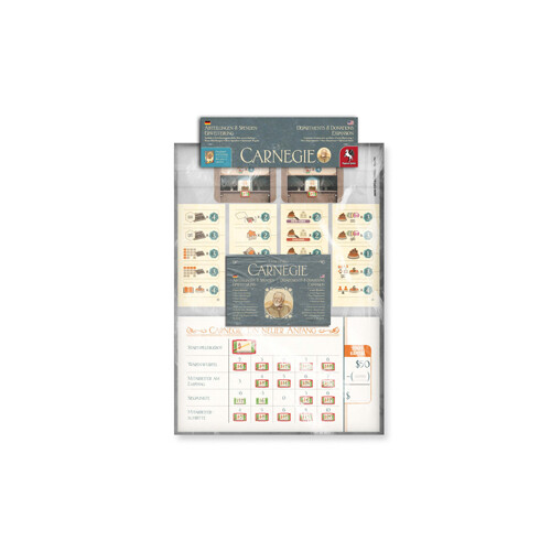 Настольная игра Carnegie: Departments & Donations Expansion Pegasus Spiele
Настольная игра Carnegie: Departments & Donations Expansion Pegasus Spiele