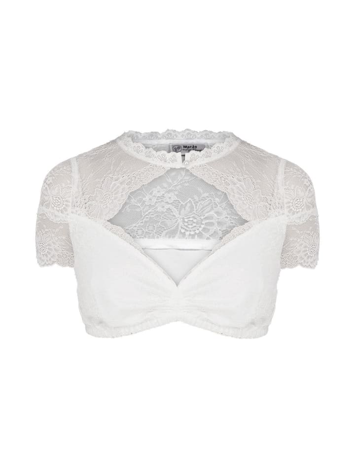 MarJo Блузка-дирндль HENNI-NINETTE кремового цвета
MarJo Блузка-дирндль HENNI-NINETTE кремового цвета