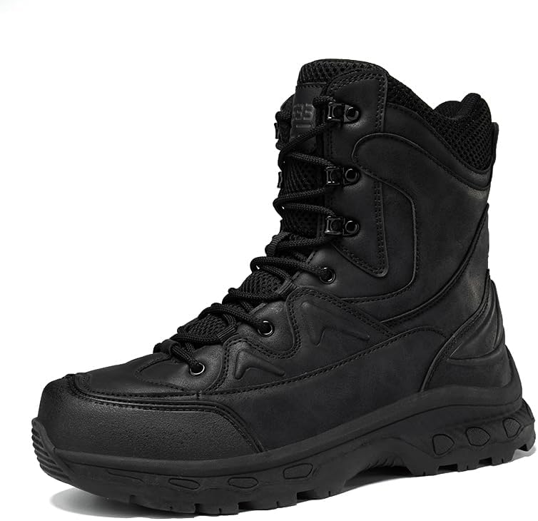 Мужские тактические военные ботинки с боковой молнией, легкие мотоботинки, боевые армейские ботинки для мужчин, походные ботинки Senlongbao, черный
Мужские тактические военные ботинки с боковой молнией, легкие мотоботинки, боевые армейские ботинки для мужчин, походные ботинки Senlongbao, черный
